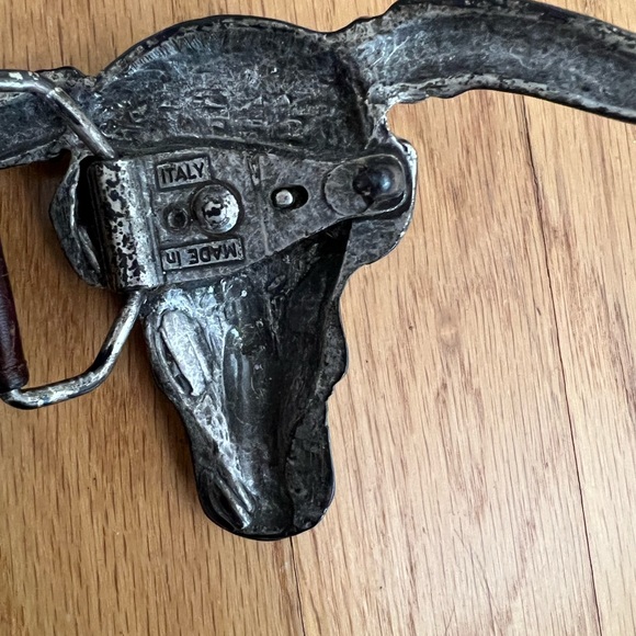 Another Line Genuine leather belt - Picture 6 of 7